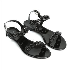 Givenchy Jelly Chain-Link Sandals